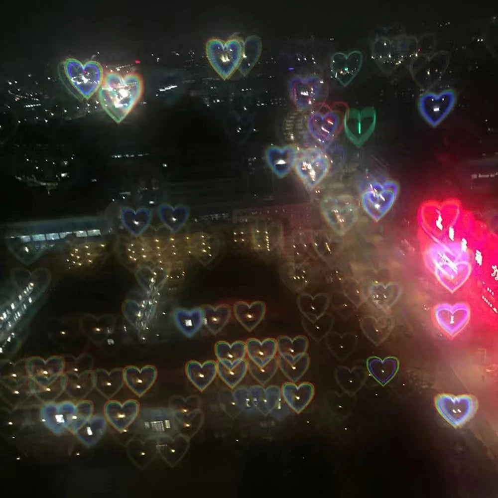 Hearts Paper Lenses 100pcs