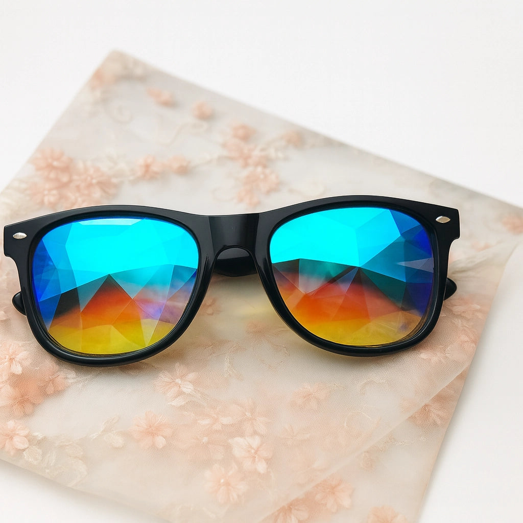 Lentes Caleidoscopio - sun rave