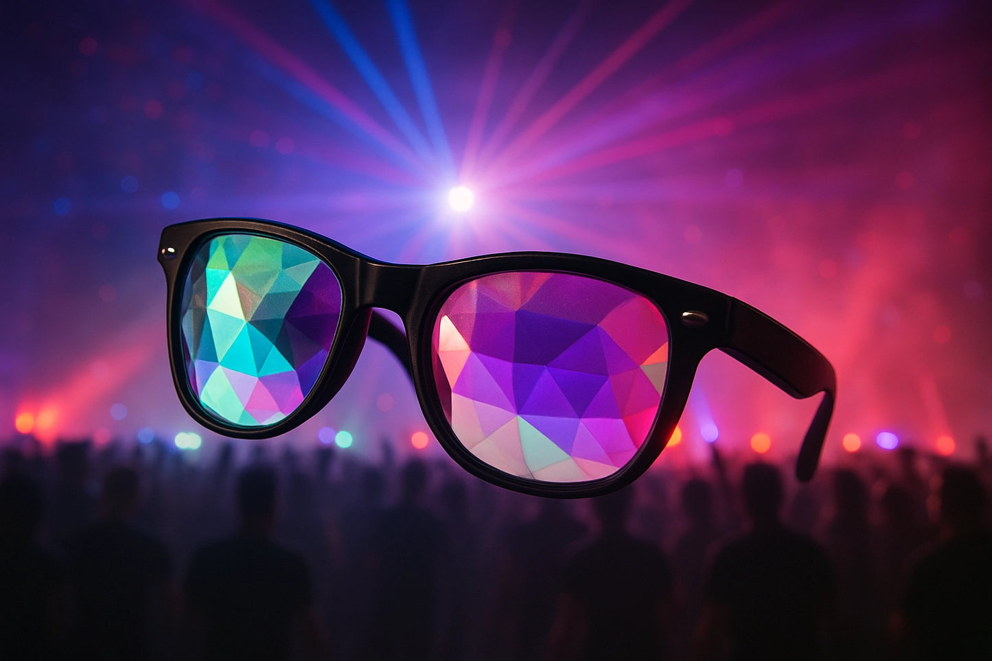 Lentes Caleidoscopio - sun rave