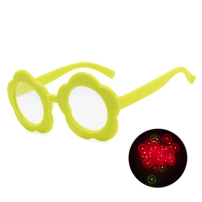 Lentes de Difracción con Forma de Girasol - sun rave