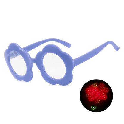 Lentes de Difracción con Forma de Girasol - sun rave