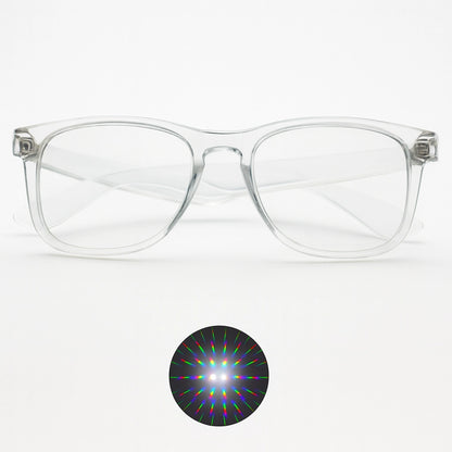 Lentes Difracción Prisma - sun rave