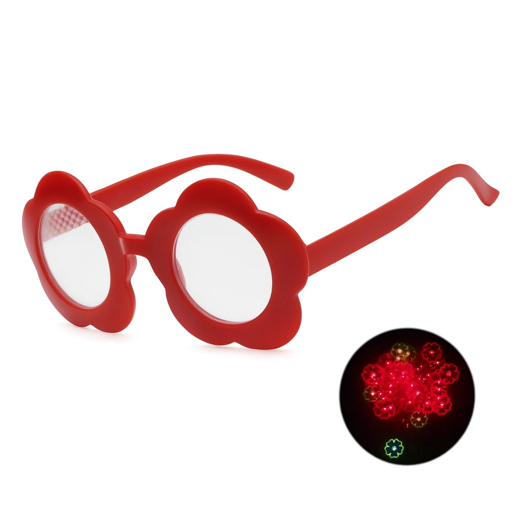 Lentes de Difracción con Forma de Girasol - sun rave