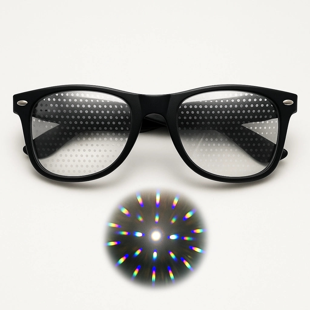 Lentes Difracción Prisma - sun rave