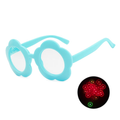 Lentes de Difracción con Forma de Girasol - sun rave