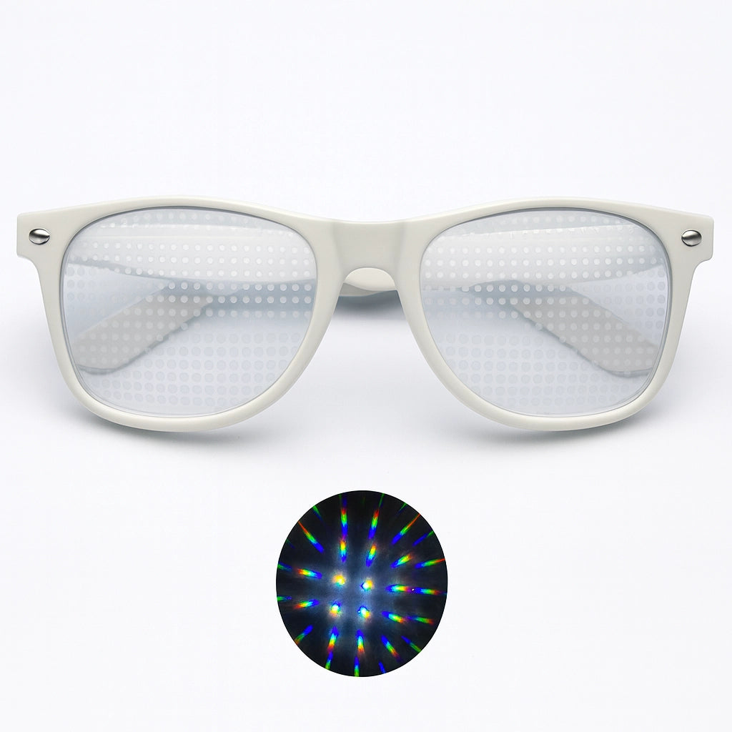 Lentes Difracción Prisma - sun rave