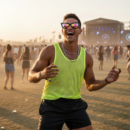 Lentes triangulares Caleidoscopio - sun rave