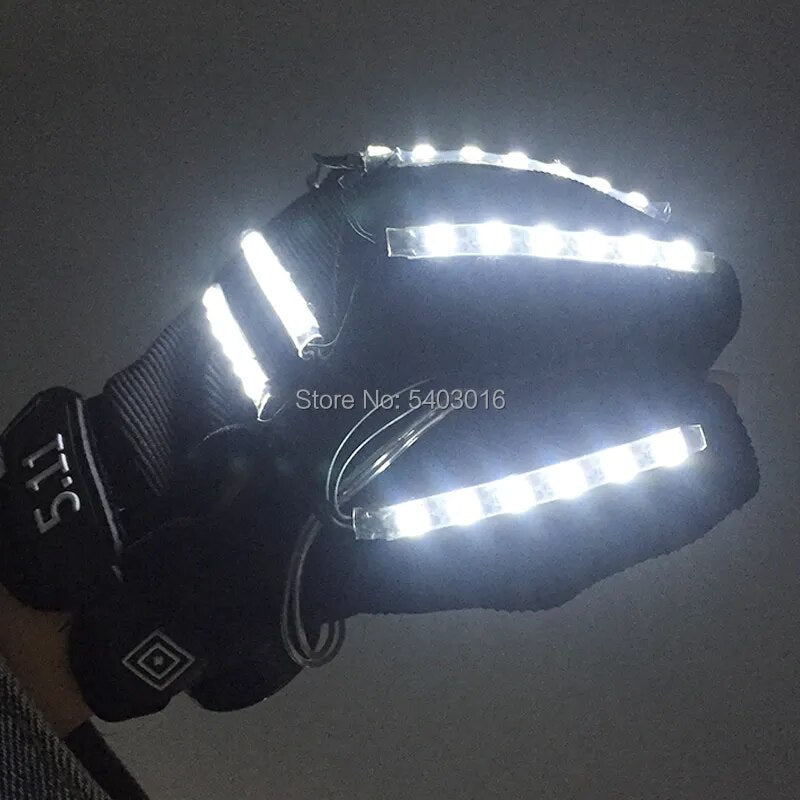 Luminous LED Gloves