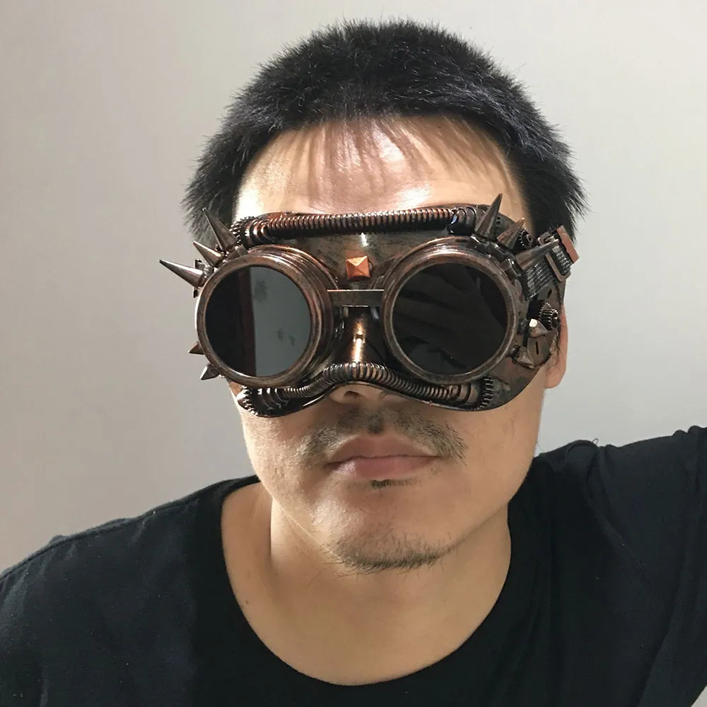 Steampunk Goggles Retro Cyber