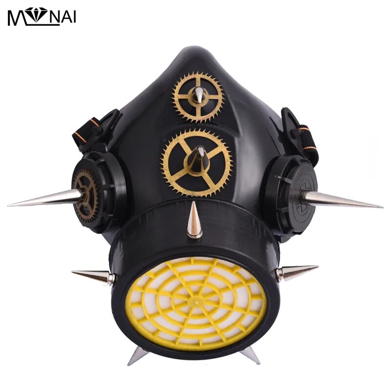 Steam Punk Rivets Spikes Masks