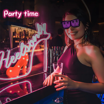 LED Glasses Customizable