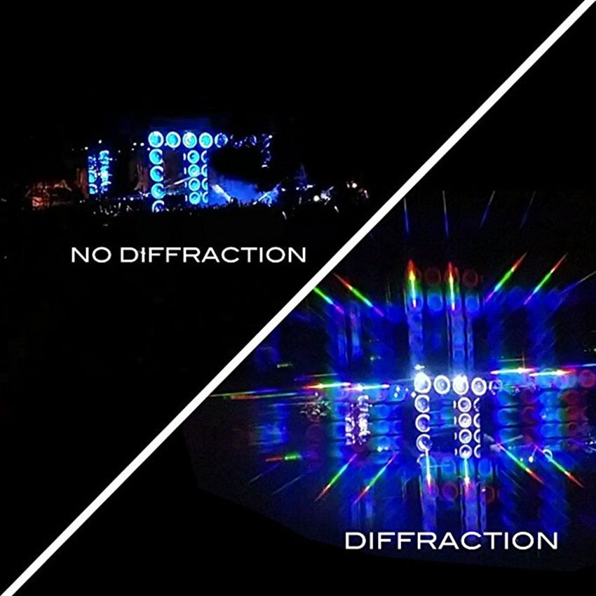 Ultimate Diffraction Glasses Prism Effect