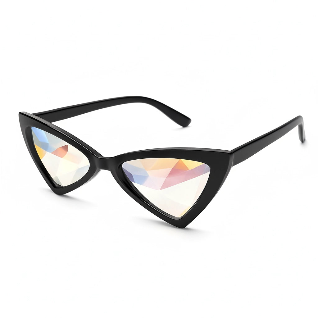 Lentes triangulares Caleidoscopio - sun rave