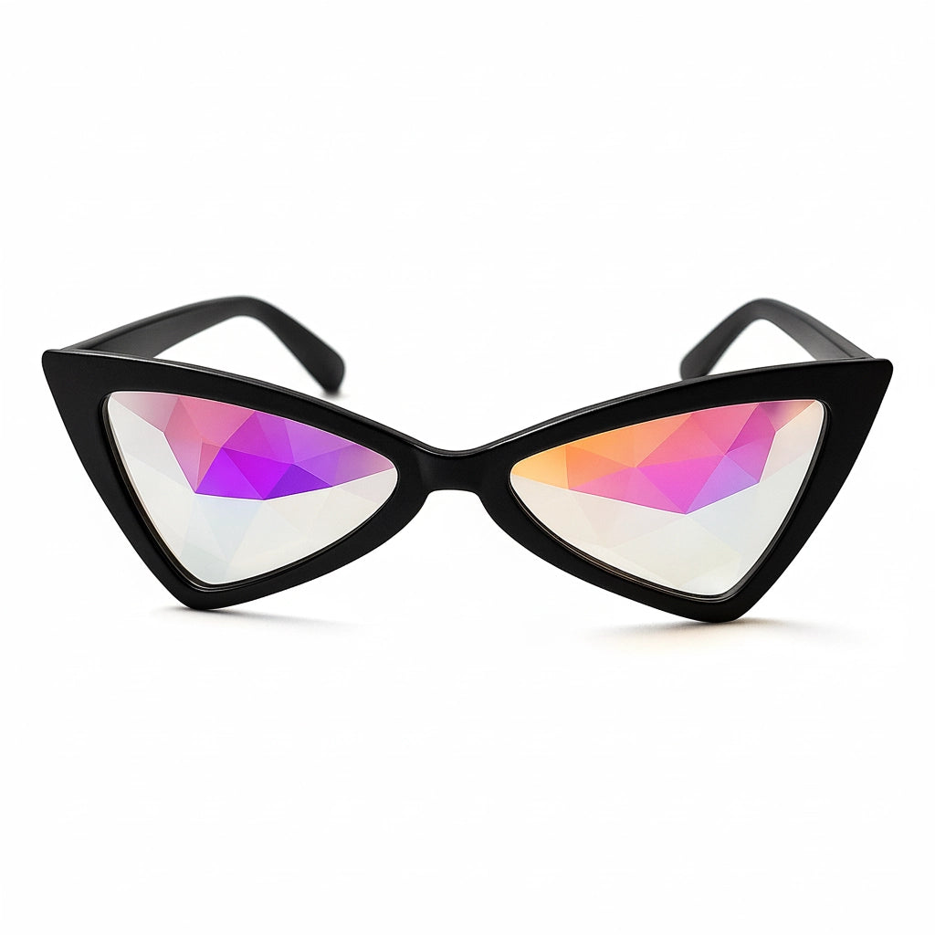 Lentes triangulares Caleidoscopio - sun rave