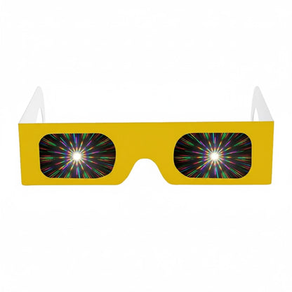 Lentes de Carton Prisma 100pcs - sun rave
