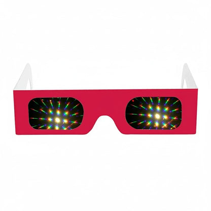 Lentes de Carton Prisma 100pcs - sun rave