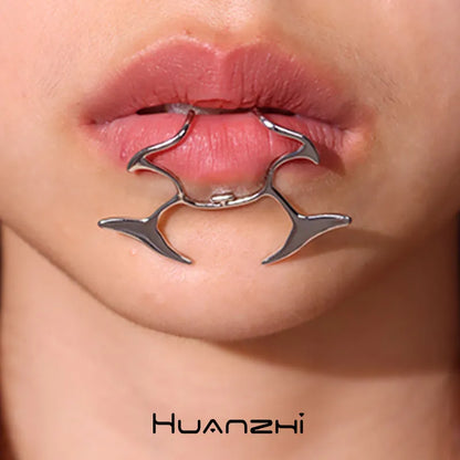 Cyberpunk Metal Lip