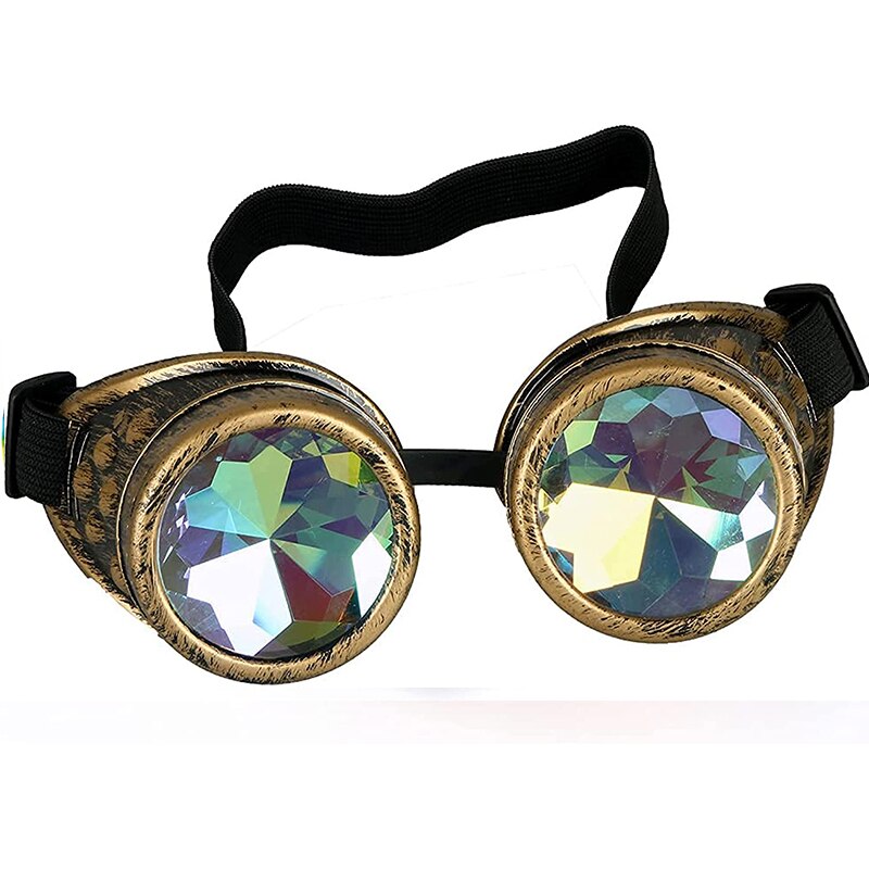 Kaleidoscope Steampunk Goggles