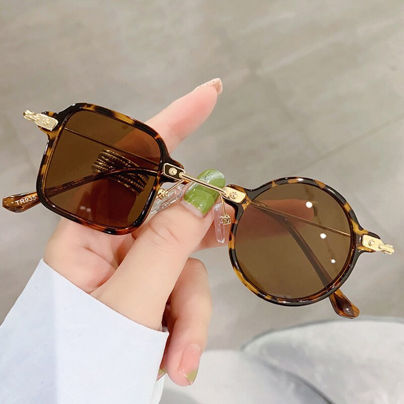 Square Round Sunglasses