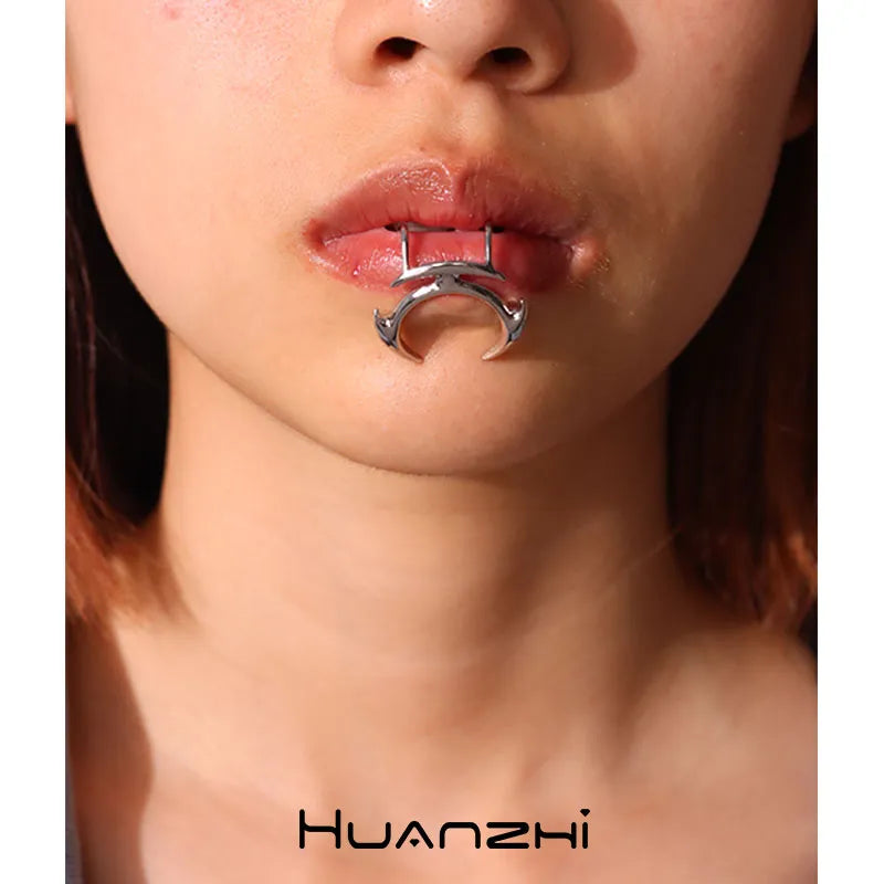 Cyberpunk Metal Lip