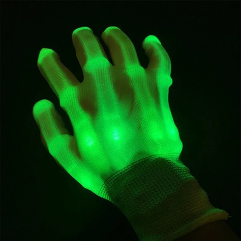 1 Pair LED Luminous Gloves