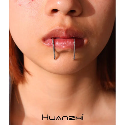 Cyberpunk Metal Lip