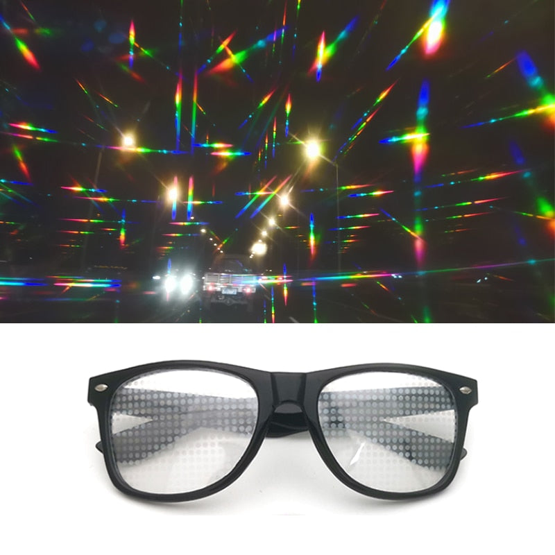 Diffraction Glasses – sun rave
