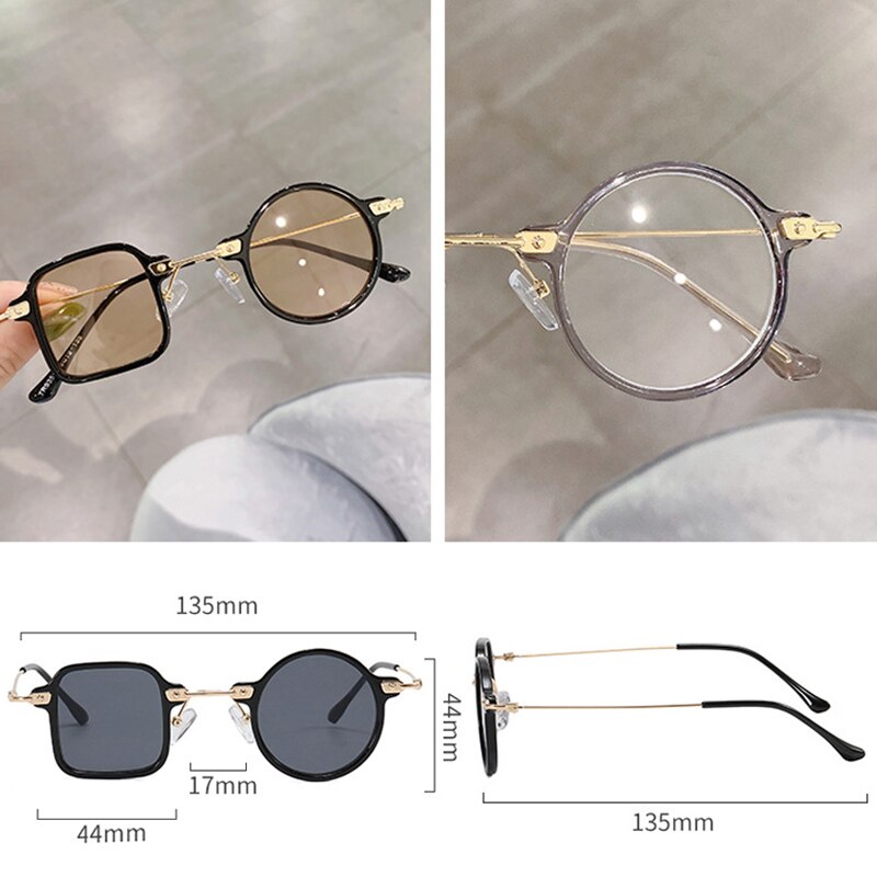 Square Round Sunglasses