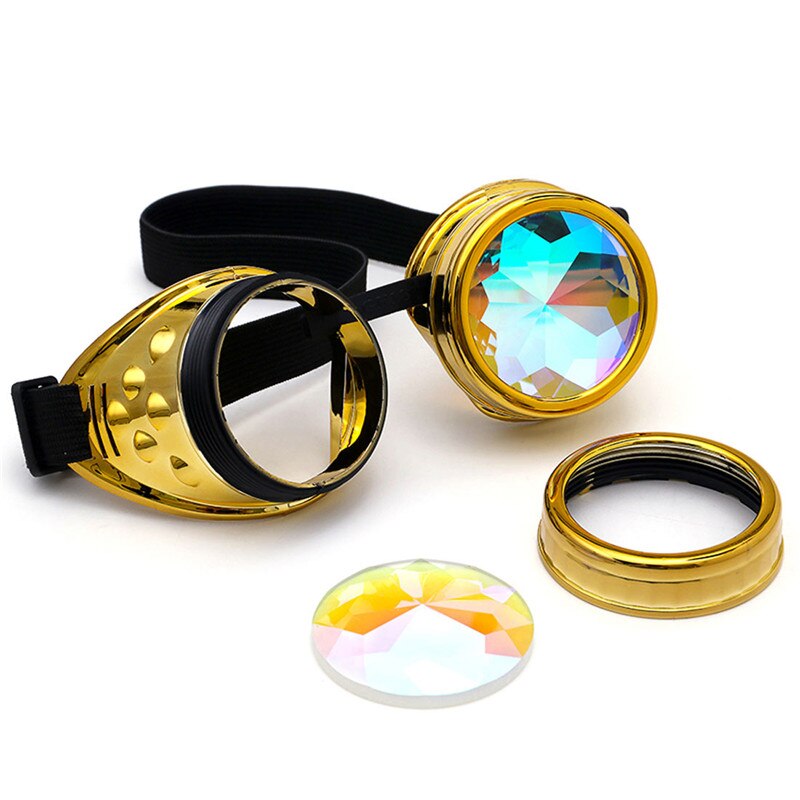 Kaleidoscope Steampunk Goggles