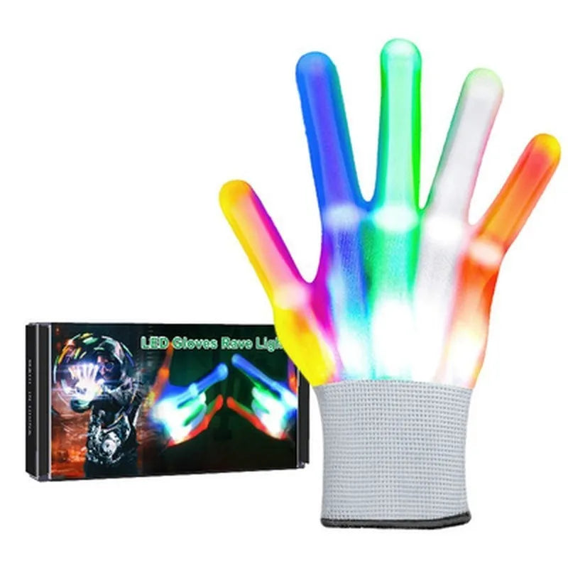 1 Pair LED Luminous Gloves