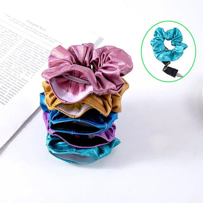 Hair Scrunchie Hidden Storage