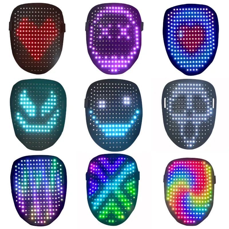 Luminous Neon Mask