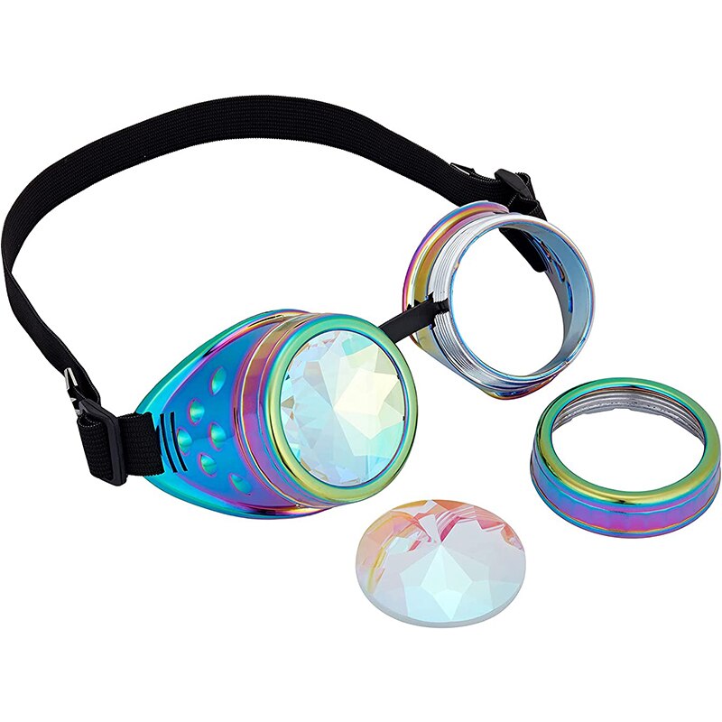 Kaleidoscope Steampunk Goggles