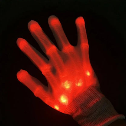 1 Pair LED Luminous Gloves