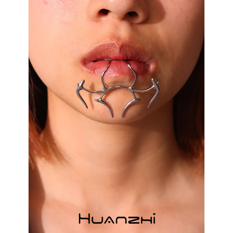 Cyberpunk Metal Lip